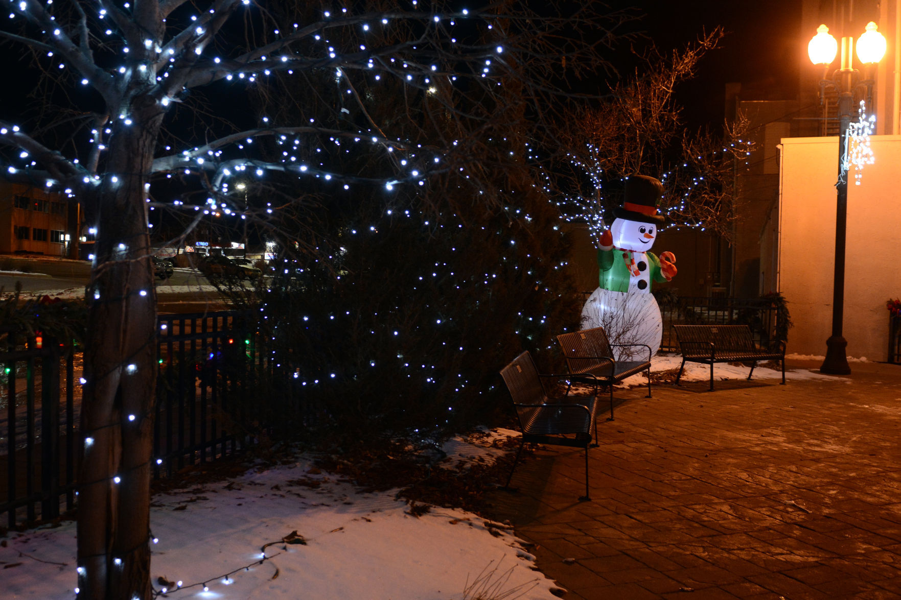 Portage celebrates holidays